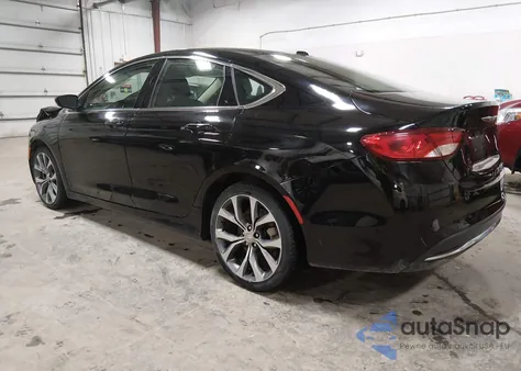 2015 Chrysler 200 C из США, поврежденный, VIN 1C3CCCCB6FN630513